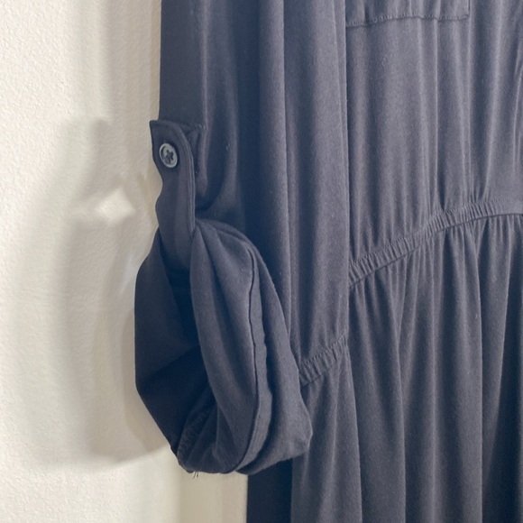 Market & Spruce Lany Knit Shirt Dress Comfy 3X - Picture 5 of 12